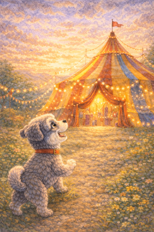 3. Thor y el circo al atardecer Las Aventuras de Thor: Visita al Circo