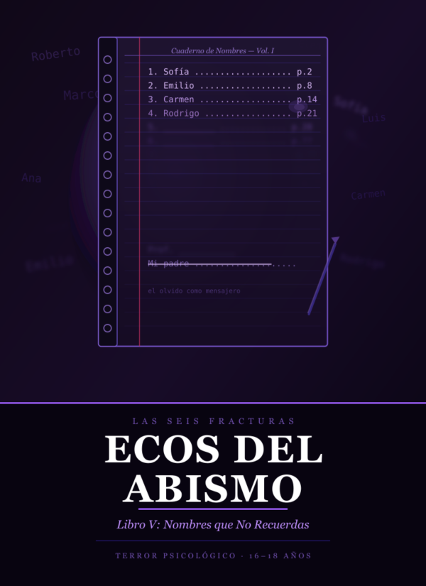 portada_v2_libro5 Libro 5 Nombres que No Recuerdas