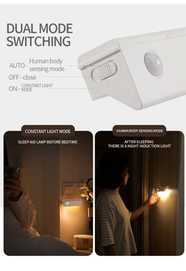 Smart Motion Magnetic Wall Light