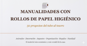 Libro 12 - Manualidades con Rollos de Papel Higiénico