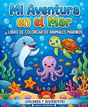 Aventura del Mar — Libro para Colorear