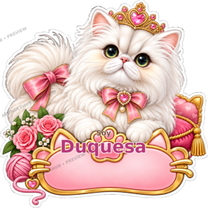 Sticker Personalizado - Soy Duquesa