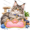 Sticker Personalizado - Soy Zeus