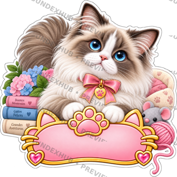 Sticker Personalizado - Soy Molly