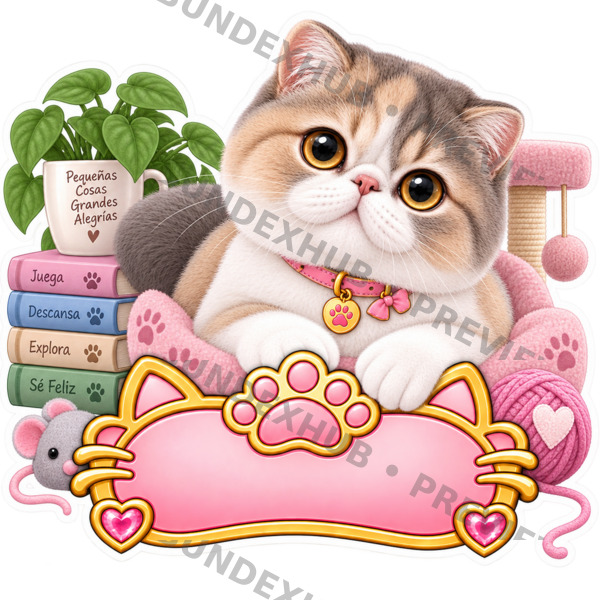 CAT-015-2x2-PREVIEW Sticker Personalizado - Soy Chloe