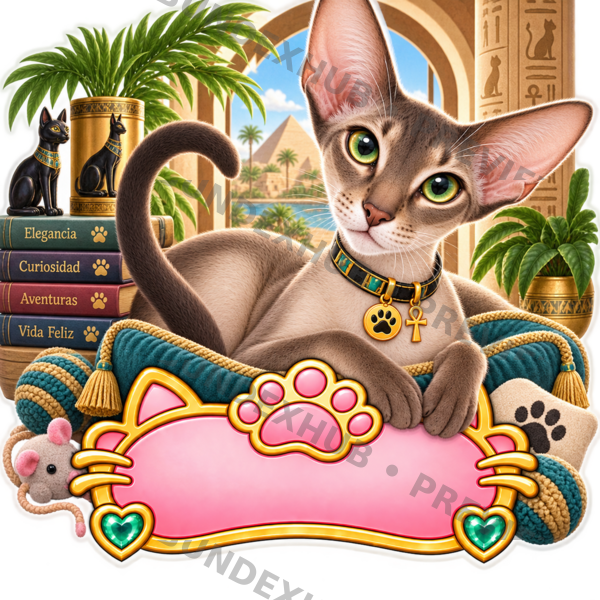 CAT-020-2x2-PREVIEW Sticker Personalizado - Soy Faraón