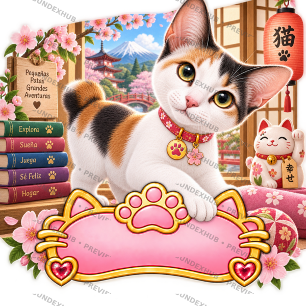 Sticker Personalizado - Soy Sakura