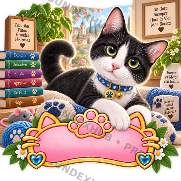 CAT-030-2x2-PREVIEW Sticker Personalizado - Soy Felix