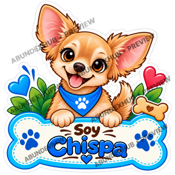 Sticker Personalizado – Soy Chispa