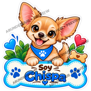 Sticker Personalizado – Soy Chispa