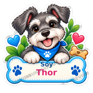 Sticker Personalizado – Soy Thor