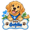 DOG-002-3x3-Goldie-PROTEGIDA Sticker Personalizado – Soy Goldie