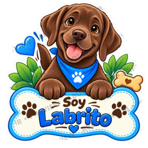 Sticker Personalizado – Soy Labrito