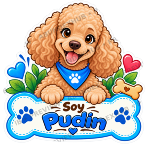 Sticker Personalizado – Soy Pudín