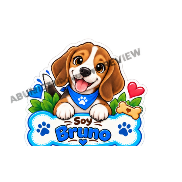 DOG-008-Bruno-3x3-PREVIEW Sticker Personalizado – Soy Bruno
