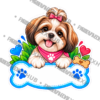 DOG-013-Charlie-PREVIEW-4x4 Sticker Personalizado - Soy Charlie