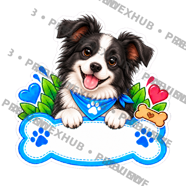 DOG-016-Teddy-PREVIEW-2x2 Sticker Personalizado - Soy Teddy