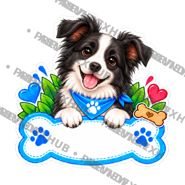 DOG-016-Teddy-PREVIEW-4x4 Sticker Personalizado - Soy Teddy