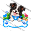 DOG-016-Teddy-PREVIEW-5x5 Sticker Personalizado - Soy Teddy