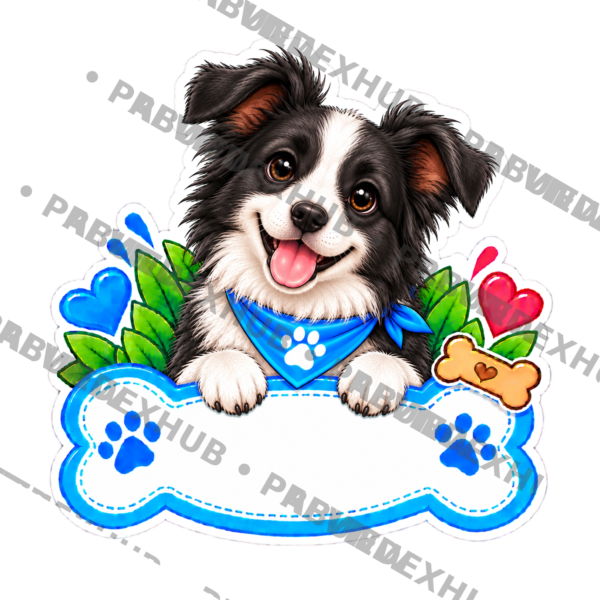 DOG-016-Teddy-PREVIEW-5x5 Sticker Personalizado - Soy Teddy