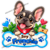 Sticker Personalizado – Soy Frenchie