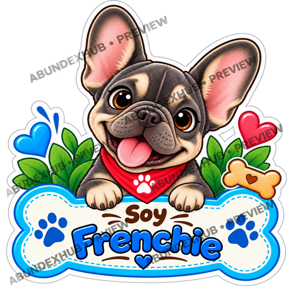Sticker Personalizado – Soy Frenchie