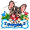 Sticker Personalizado – Soy Frenchie