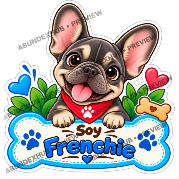 Sticker Personalizado – Soy Frenchie