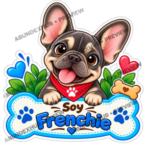 Sticker Personalizado – Soy Frenchie