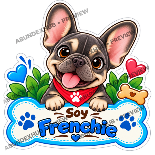 Sticker Personalizado – Soy Frenchie