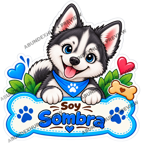 Sticker Personalizado – Soy Sombra