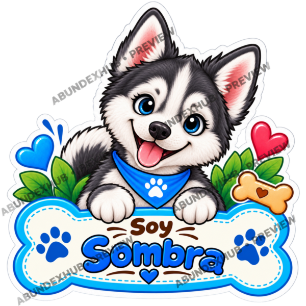 Sticker Personalizado – Soy Sombra