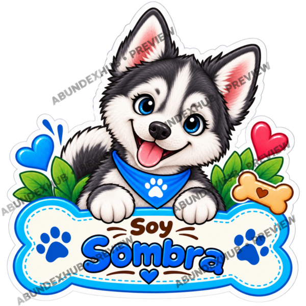 Sticker Personalizado – Soy Sombra